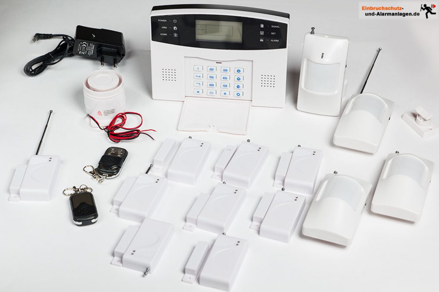 Test Funk-Alarmanlage Multi Kon Trade M2B GSM SET-4 - Einbruchschutz ...