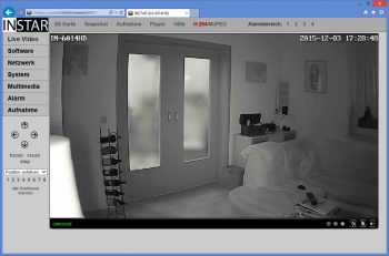 Test Instar IN-6014 HD WLAN Kamera