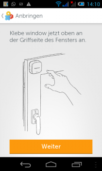 Gigaset-Smartphone-Montage-fenstersensor