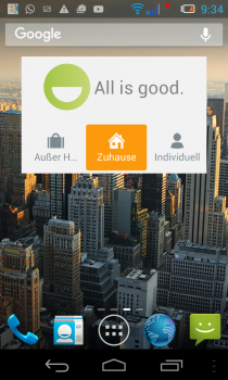 gigaset-Smartphon-App-widget