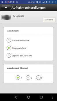 ALP500-app-aufnahmeeinstellungen