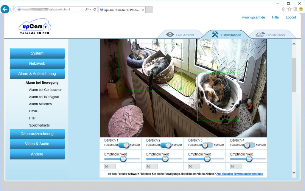 upCam-Tornado-HD-PRO-Test-Menue-Bewegungszonen