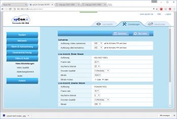 upCam-Tornado-HD-PRO-Test-Menue-videoeinstellungen