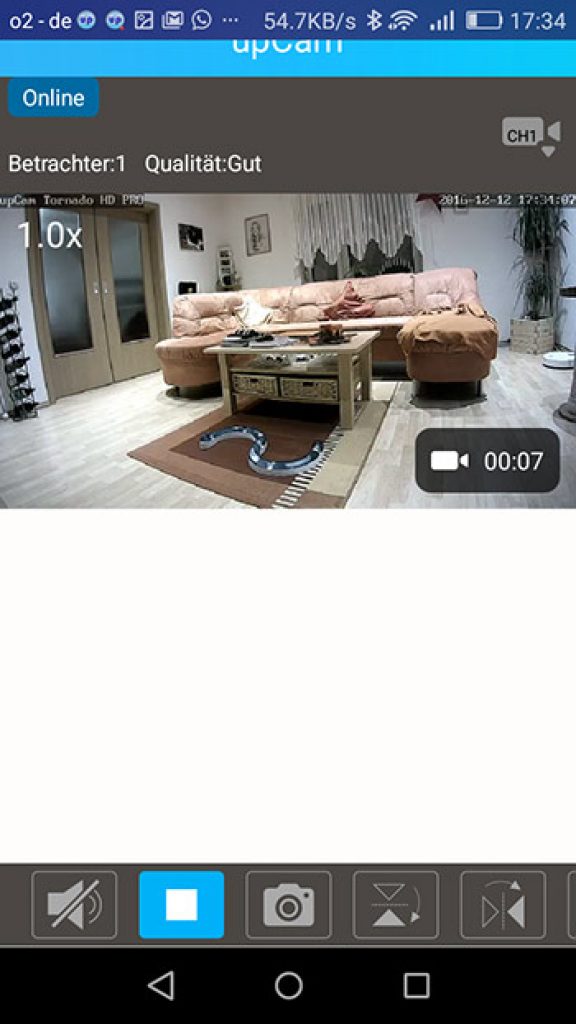 FullHD Überwachungskamera upCam Tornado HD PRO im Test