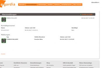 Egardia-GATE-03-Test-Webinterface-Alarmmeldung
