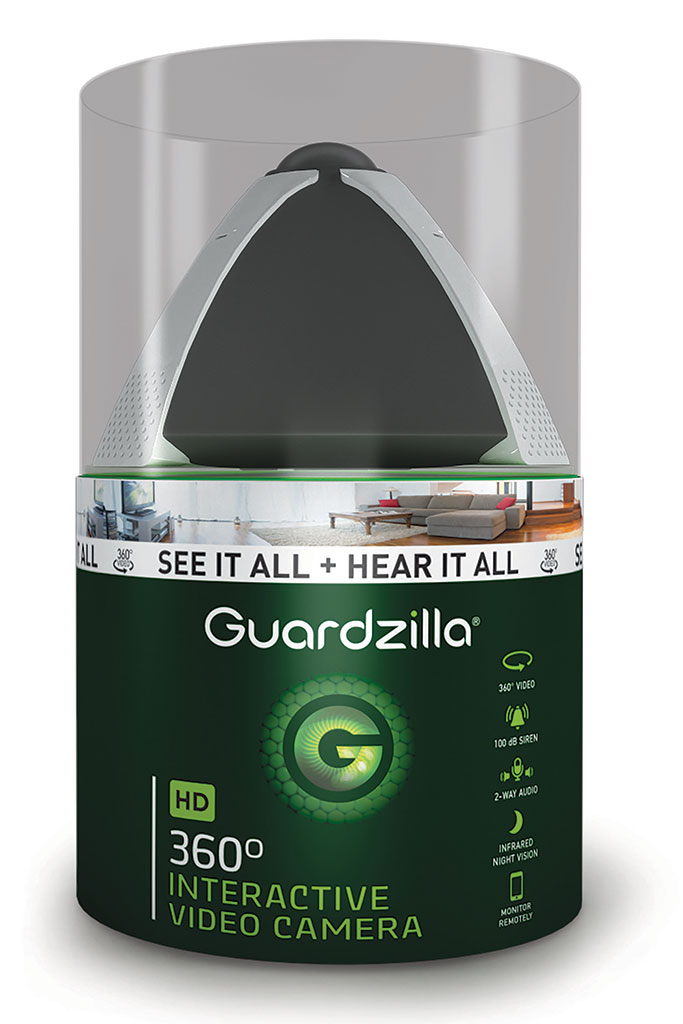 Guardzilla 360 Die weltweit erste 360° WLANÜberwachungskamera