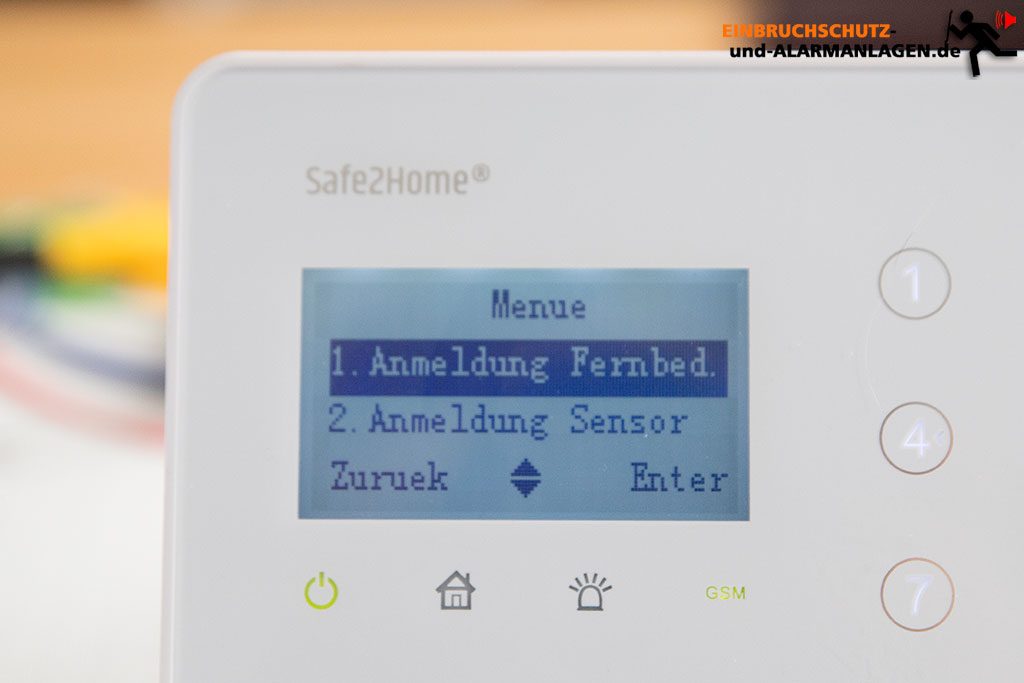 Safe2Home SP110 Test-GSM Alarmanlage mit Solar-Sirene und RFID