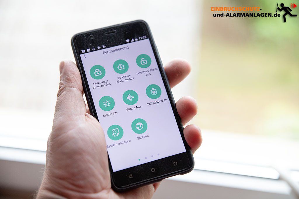 Safe2Home-SP110-Test-Smartphone-App