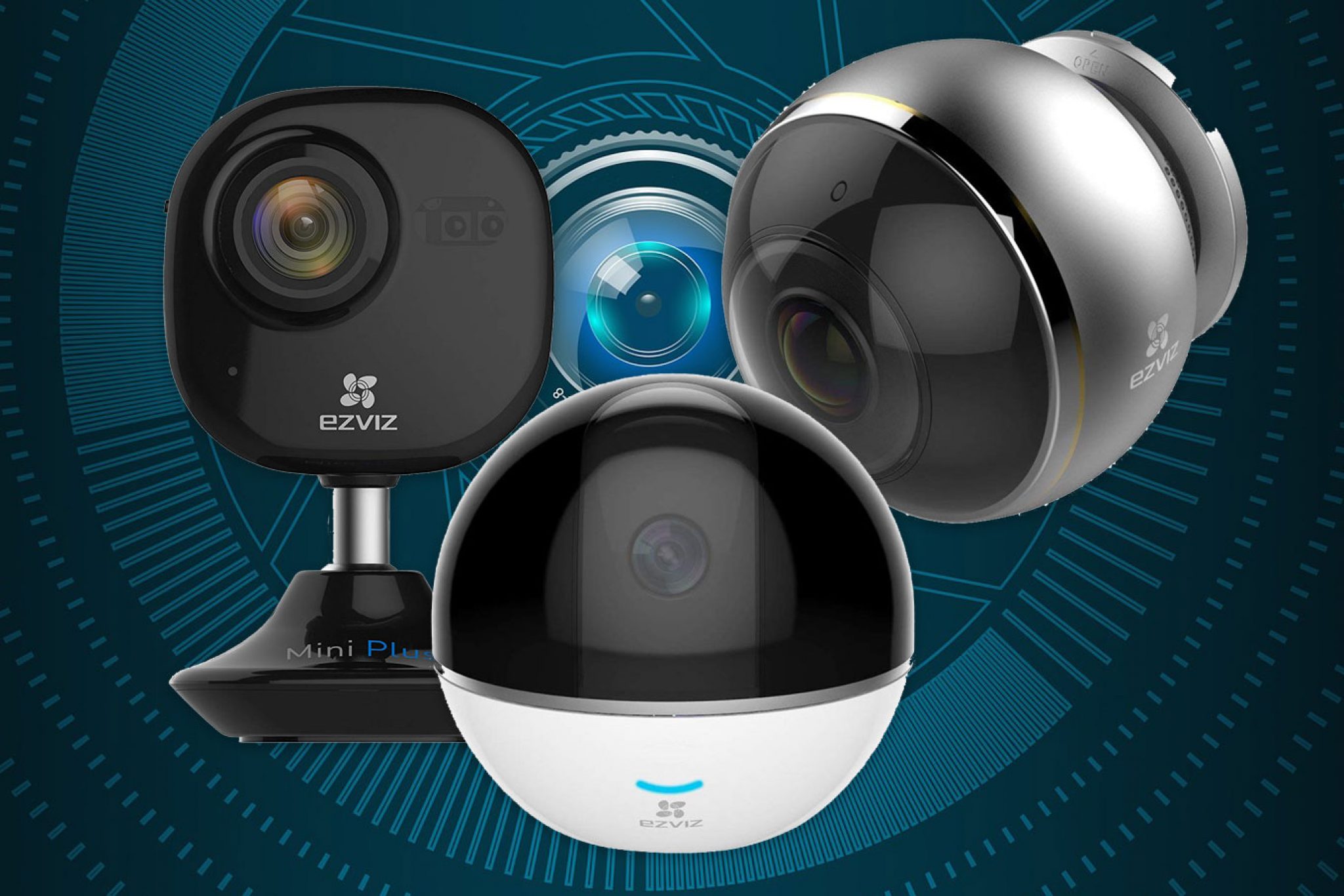 EZVIZ Indoor-Cams im Vergleich - Einbruchschutz-und-Alarmanlagen.de