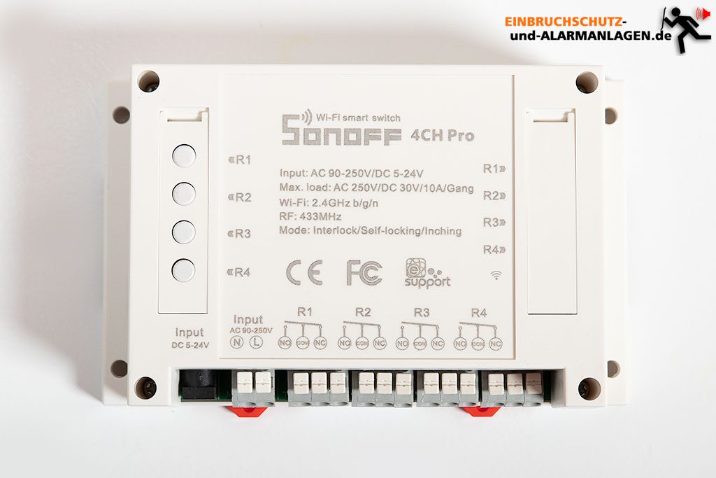 Sonoff-4CH-Pro-vierfach-Zigbee-Schalter-Relais-Wechselkontakte-2