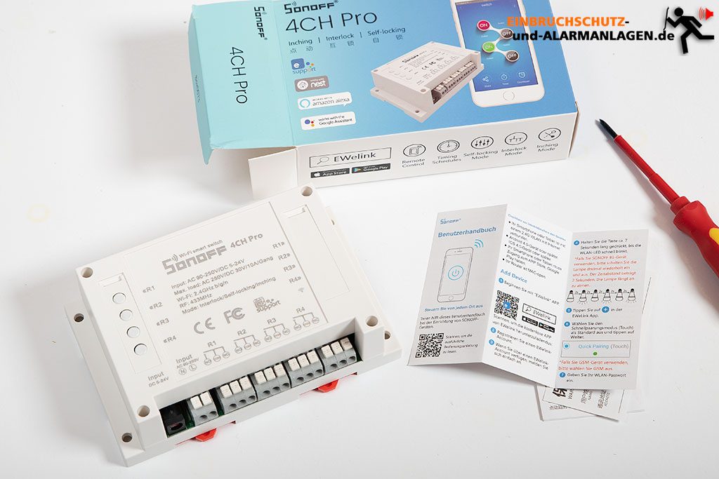 Sonoff-4CH-Pro-vierfach-Zigbee-Schalter-mit-Alexa-steuern-1