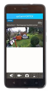 upcam-Vortex-HD-ProTest-Ueberwachungskamera-Smartphone