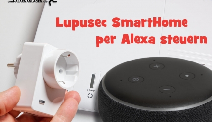 Lupusec Smarthome per Alexa Sprachsteuerung bedienen