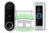 Nest Hello: WLAN-Türklingel im Vergleich mit der Ring Doorbell Pro